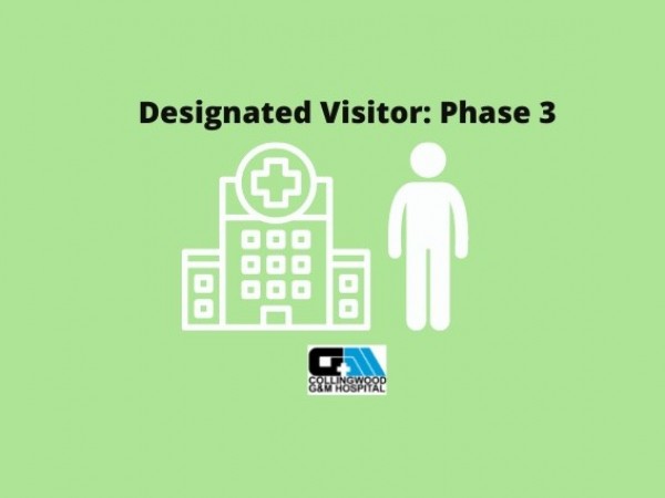 CGMH Moves to Phase 3 of the Hospital's Designated Visitor Policy
