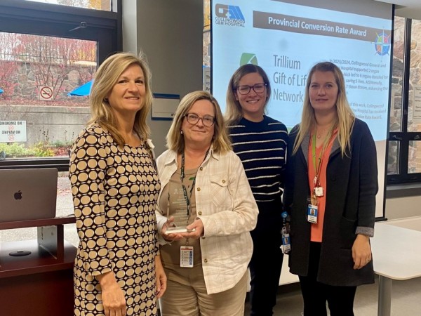 CGMH Awarded for Championing Organ and Tissue Donation